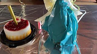 The best birthday surprise comes with a special treat and fun spoiler