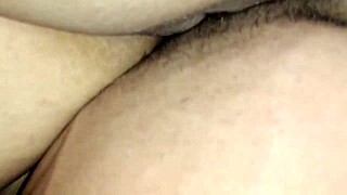 muscular gym guy cums inside athletic latina milf with big clit during intense creampie session