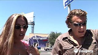 Hey, can I finger your asshole like this milf alisandra monroe just let that guy do?