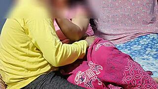 Wow, this Indian beauty gets naked and rides her lover hard in a steamy homemade fuck session!