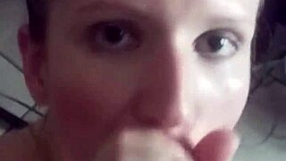 lena starr gets cum in her eye