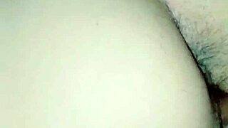 petite latina amateur gets creampie in doggystyle bent over homemade action