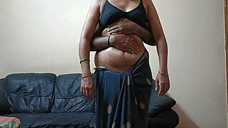 desi woman enjoys intense creampie action in passionate bedroom encounter