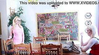 IDENTICAL LOOKING FRIEND SURPRISE VISIT TURNS INTO NAUGHTY BLOWJOB BLAST!