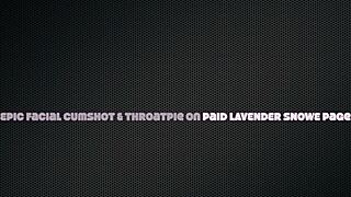 Stunning Emo Goth Takes Intense Facefuck Ending in Massive Cumshot Throatpie