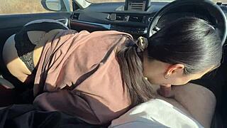 Wanna fuck your friend's girlfriend in the car like this?