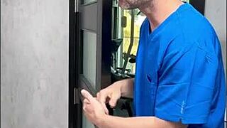 Petite blonde pornstar Jesse Pony indulges in tantric oil massage session.