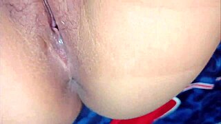 Oh man, Bebe fills that hot wife's wet pussy with a creampie in real homemade action