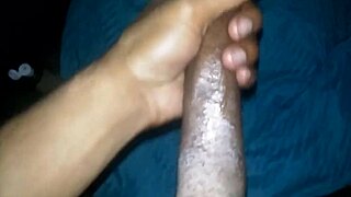 Jacking My Monster Cock While Thinking of Big Black Cock Action