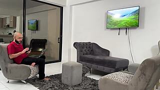 Watch how soldierhughcock and linda clauss explore tempting ass play in the army dorm with cowgirl riding and blowjob action