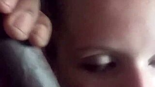 lena starr gets cum in her eye