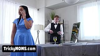 romantic dinner roleplay explodes into nympho anal fuck!