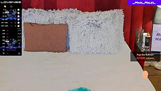 oh man, maya maley stripping blonde with big tits teasing ass and clit