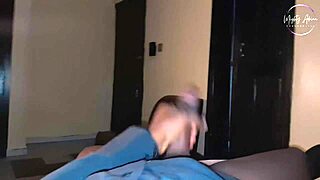 Hot Teen Moaning Loudly While Masturbating Solo with Monster Cock Toy in Hotel Room