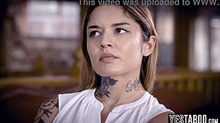 Pervert doctor observes his patients engage in interracial hardcore sex with petite Asian in hospital setting