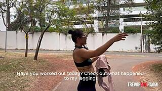 Latinas steamy gym workout turns into intense ass pounding session 💦🍑