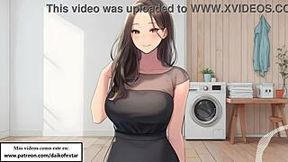 jerk off loser janitor caught sniffing panties spanish femdom