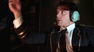 captain, fuck my shaved pussy in heels during this flight?