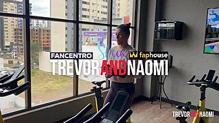 Latinas steamy gym workout turns into intense ass pounding session 💦🍑