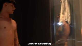 Big-Assed Woman Comes Out Of The Bathroom Naked After A Prank On Her!