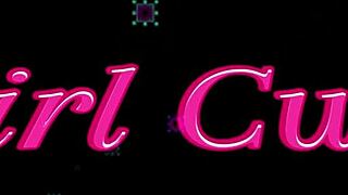 Ela received a special gift in her tight spot while on all fours