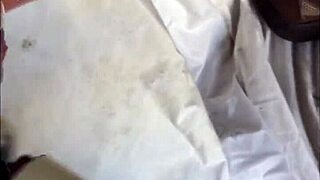 he starts with a vibrator on his soft cock, building up until he cums intensely