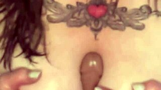 curvy milf minxycme squirts hard moaning with dildo in every position!