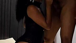 let's get wild with my husband's hung friend sharing me in this hot amateur threesome full of deepthroat and cum on ass