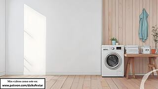 jerk off loser janitor caught sniffing panties spanish femdom