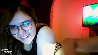 Feeling So Aroused as Everyone Watches Me Masturbate and Cum Live with My Big Natural Tits Bouncing