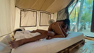 Lost Beach Girl Gets Intense Fucking From Amateur Tourist Guide With Cum Finish