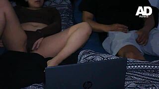 watching porn together makes us so horny don't tell my boyfriend