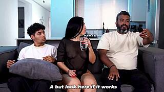 big-bottomed woman enjoys her guy giving what her husband doesnt provide