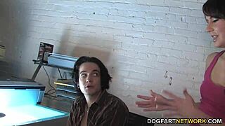 Kelly Klass takes huge black dick in ass while husband watches in cuckold humiliation.