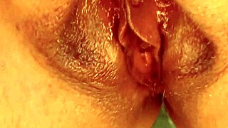 mature blonde cougar spreads her huge gaping shaved pussy lips upskirt