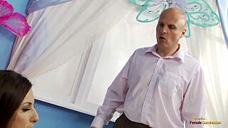 Why does kinky guy watch Sensual Jane and Jasmine masturbate with toys?