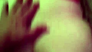 Hot milf masturbates while stepson assists then fucks her in multiple positions cumming inside pussy