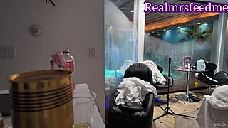 Medusa Bound Rides Black Wolf's Monster Cock in Rough BDSM Domination