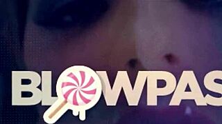 i helped my hot blonde friend with homework and she gave me deepthroat blowjob