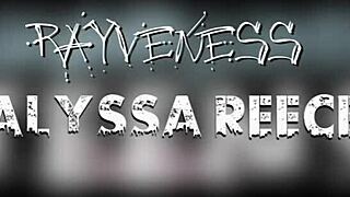 Brunette Rayveness Fucks Experienced Mandy More's Ass in Fishnets and Heels