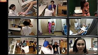 ¿Estás listo para ver el examen de estetoscopio de Tyler Lynn en backstage con guantes de látex?