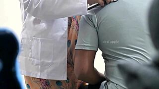 Doctor shocked by patient's small cock in hospital examination surprise