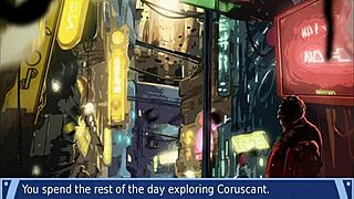 Orange Trainer Gropes Tits Ass in Wild Handjob Dance