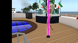 kassie cameltoe lapdance leads to deepthroat anal in polish nightclub