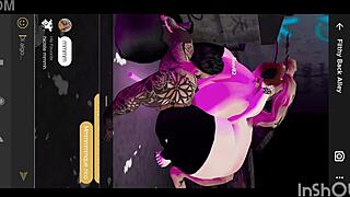 imvu bimbo prostitute takes monster cock anal pounding