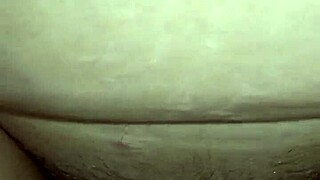 Pregnant flashing her ass hole on the toilet bidet