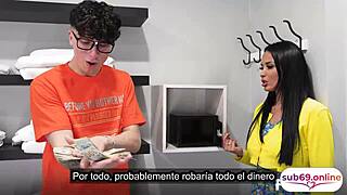 i turned big ass ebony milf into my sex toy