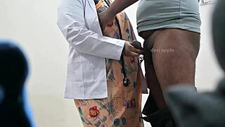 Doctor shocked by patient's small cock in hospital examination surprise