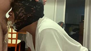 facefucked slut pukes and drinks from bucket