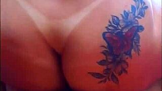 naughty wife outfucks husband in see-through sheer temptation